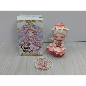 Heyone JOY Flower Fairy Whisper Tea Party in the Wind Deer Peach Pink Red Figure